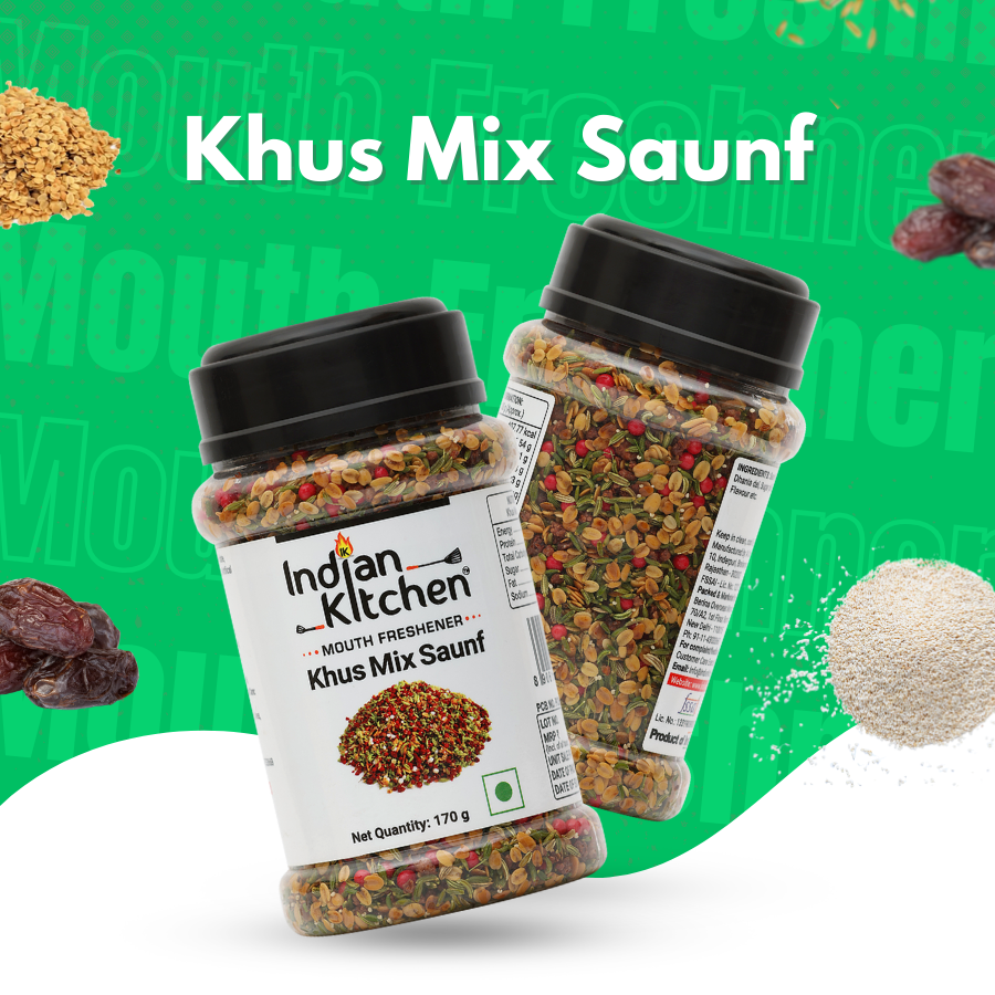 Indian Kitchen Khus Mix Saunf 170g Indian Kitchen Khus Mix Saunf 170g